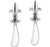 Metal Fleur De Lis Spreader