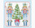 Blue Nutcrackers Cocktail Napkins