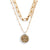 Gold Wrapped In Prayer Necklace