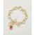 Greta Pink Toggle Bracelet