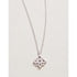 SLV Necklace 18" Never Give Up/Lotus SIL