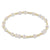 egirl Hope Unwritten 4mm Bead Bracelet - Pearl