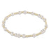 egirl Hope Unwritten 4mm Bead Bracelet - Pearl