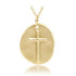 16" Necklace Gold with Inspire Gold Charm