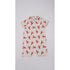 Crawfish Collar Shortall-Short Sleeve Polo Romper