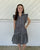 Geo Navy Dress