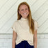 Silhouette Mock Neck - Cream