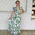 Josephine Flutter Sleeve Maxi Dress