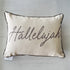 Grey Halleluiah Pillow
