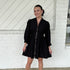 Vanta Puff Sleeve Dress- Black