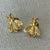 Bee Stud In Gold