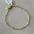 Celeste Delicate Bracelet In Gold Cubic Zirconia