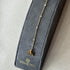 Celeste Delicate Station Necklace In Gold Cubic Zirconia