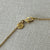 Celeste Delicate Station Necklace In Gold Cubic Zirconia