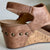 Carley Cognac Distressed Wedge