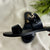 Sleek Black Sandal