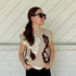 Dark Blossom Sleeveless Sweater