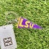 LSU Flag Acrylic Keychain
