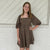 Maire Puff Sleeve Mini Dress