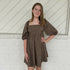 Maire Puff Sleeve Mini Dress