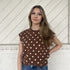 Polka Perfect Sweater Top