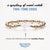 Holy Water Bracelet - Two Toned Cross 