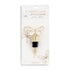 Cream And Gold Butterfly Bottle Stopper