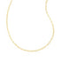 Kendra Scott Courtney gold Paperclip Necklace