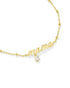 MAMA CRYSTAL DELICATE CHAIN BRACELET