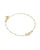 Big Sis Delicate Chain Bracelet Gold Freshwater Cultured Pearl 