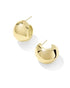 Kaitlin Hoop Earring Gold Metal