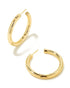 Colette Large Hoop Earring Gold Metal