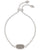 Elaina Bracelet Silver Platinum Drusy 