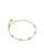 Lillia Butterfly Enamel Chain Delicate Gold Pink Bracelet 