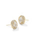 Bella Stud Earrings in Gold