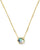 Kendra Scott Mabel Gold Necklace in Abalone Shell