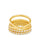 Kendra Scott Livy Gold Ring Set of 3 - Size 8
