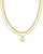 Kendra Scott Mallory Rose Multi Strand Gold Necklace In Ivory Mother Of Pearl