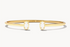 Emilie Cuff Bracelet in Gold Ivory Mother Of Pearl