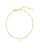 ARI HEART DELICATE CHAIN BRACELET, DEMI FINE