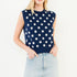 Mary Polka Dot Sweater Top