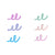Silver Linings Outline Markers