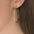 Round Smooth 1.25 Hoop Earring