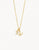 Sea La Vie Necklace | It Is Well/Cross Anchor Gold