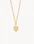 Faith Over Fear Cross Shield Gold Sea La Vie Necklace