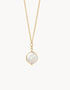 Survivor/Coin Pearl Gold Spartina Necklace