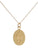 Gold-Plated First Communion Miraculous Medal Necklace