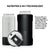 Glitter Charcoal Brumate Hopsulator Trio 12/16oz