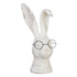10.75" Rabbit With Glasses