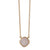 Sea La Vie Necklace Breathe Cream Druzy Gold